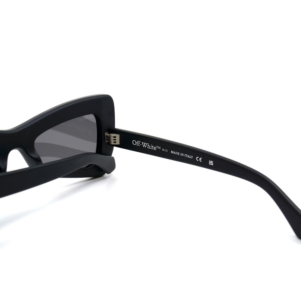 OFF-WHITE 0ER1070 BLACK /WHITE GREY WOMEN'S AUTHENTIC SUNGLASSES - Picture 10 of 13
